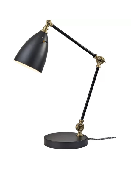 Euan Adjustable Metal Desk Lamp