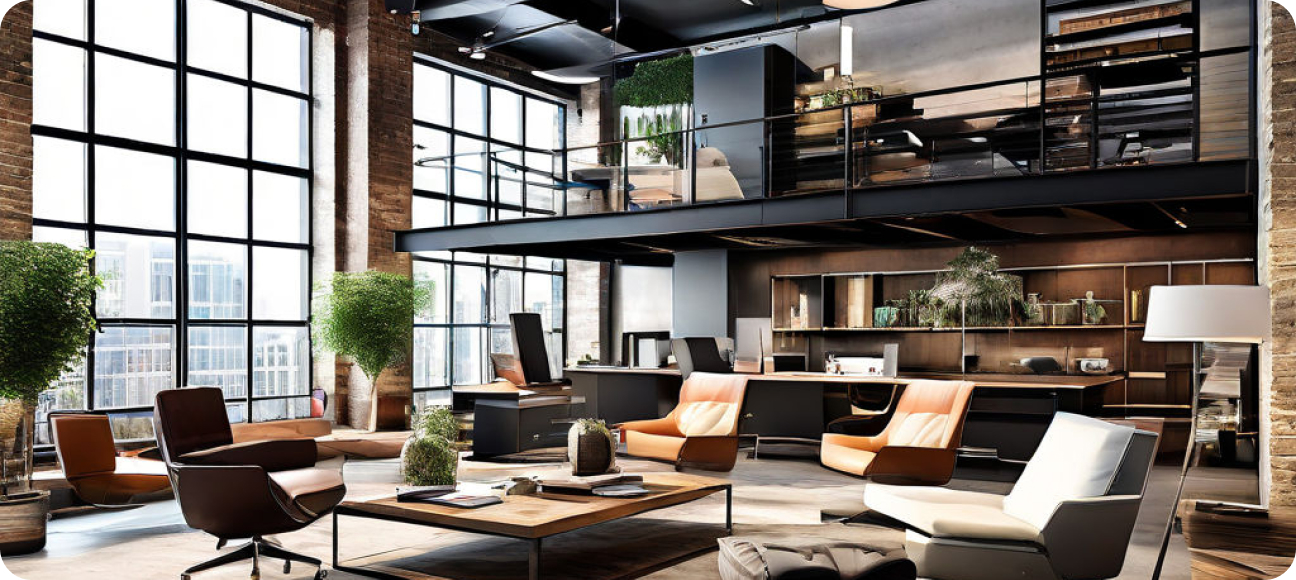 Corporate Loft-style Office - detailed image